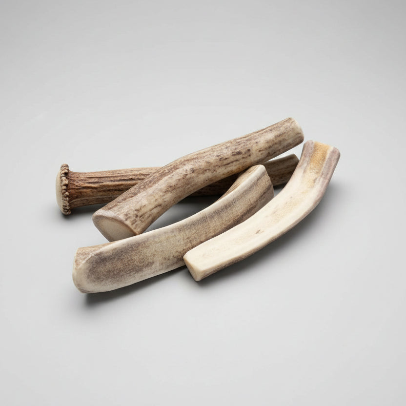 deer antler dog chew 4 to 5 in.