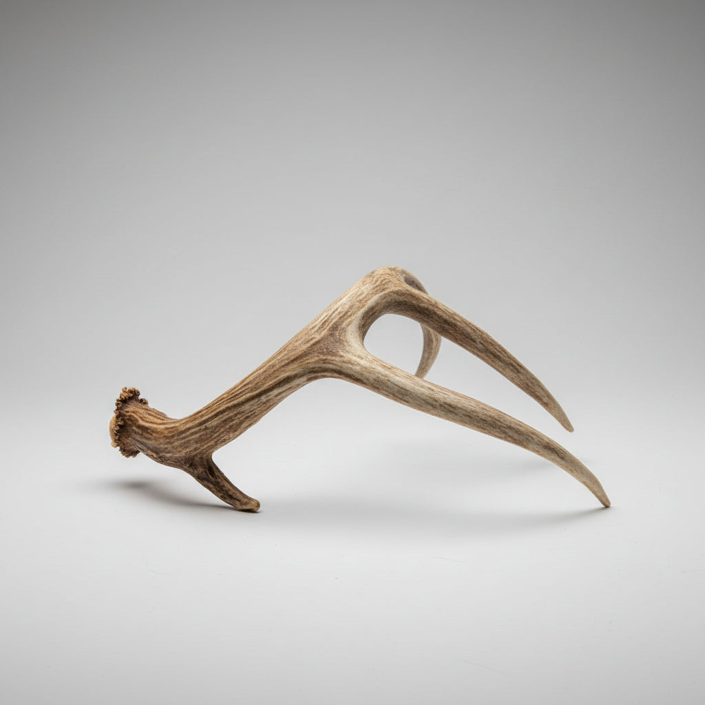 Whitetail Deer Antler Single Shed - Natural Deer Antler