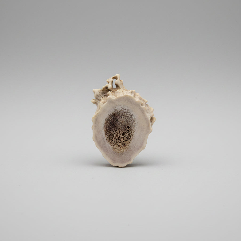 Aroma diffuser antler piece on a gray background